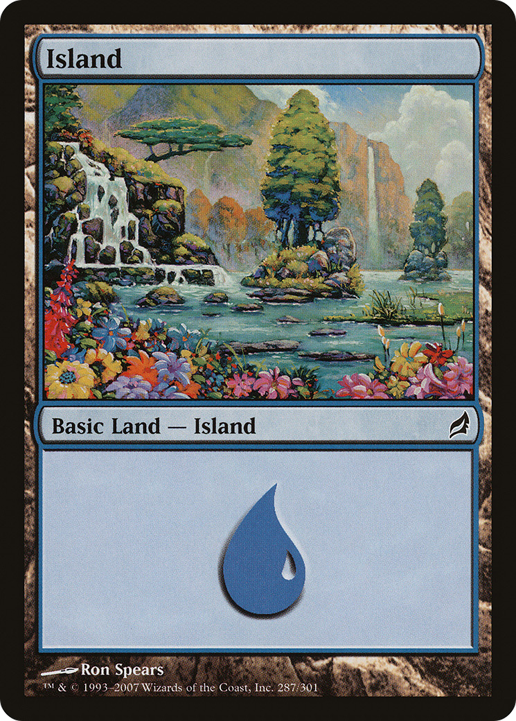 Island (LRW-287) - Lorwyn Foil