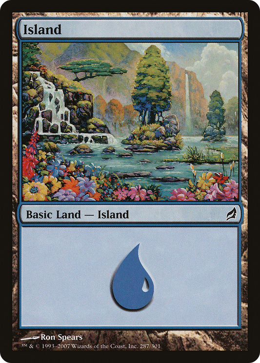 Island (LRW-287) - Lorwyn Foil