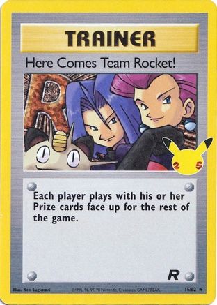 Here Comes Team Rocket! 15 - Celebrations Classic Collection Holofoil