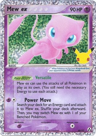 Mew ex (88/92) - Celebrations Classic Collection Holofoil - Classic Collection