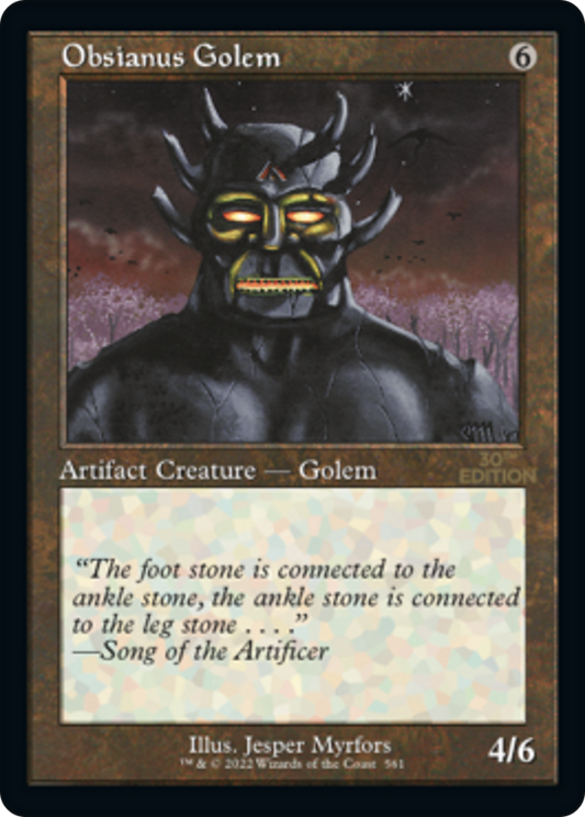 Obsianus Golem (30A-561) - 30th Anniversary Edition