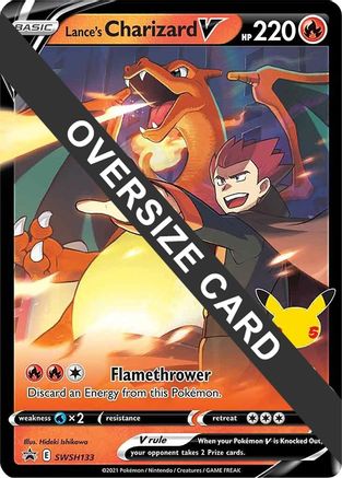 Lance's Charizard V - SWSH133 SWSH133 - Jumbo Cards