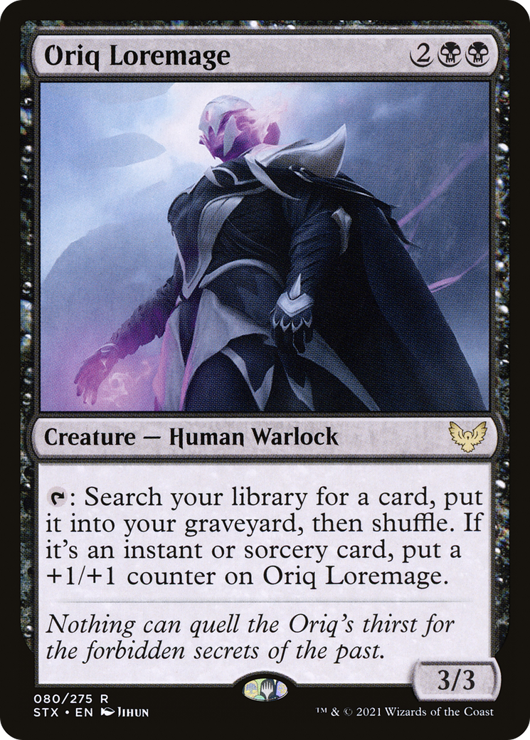 Oriq Loremage (STX-080) - Strixhaven: School of Mages Foil