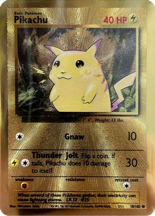 Pikachu 058/102 - Miscellaneous Cards & Products Holofoil - Promo