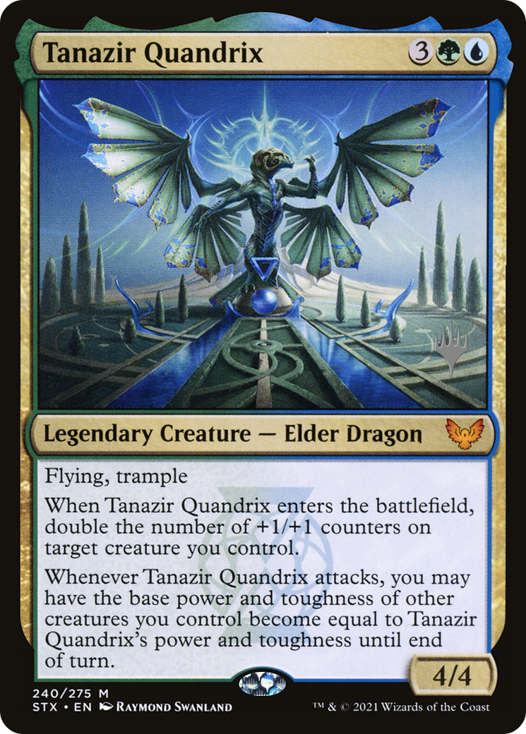 Tanazir Quandrix (PPSTX-240P) - Strixhaven: School of Mages Promos Foil (Promo Pack)