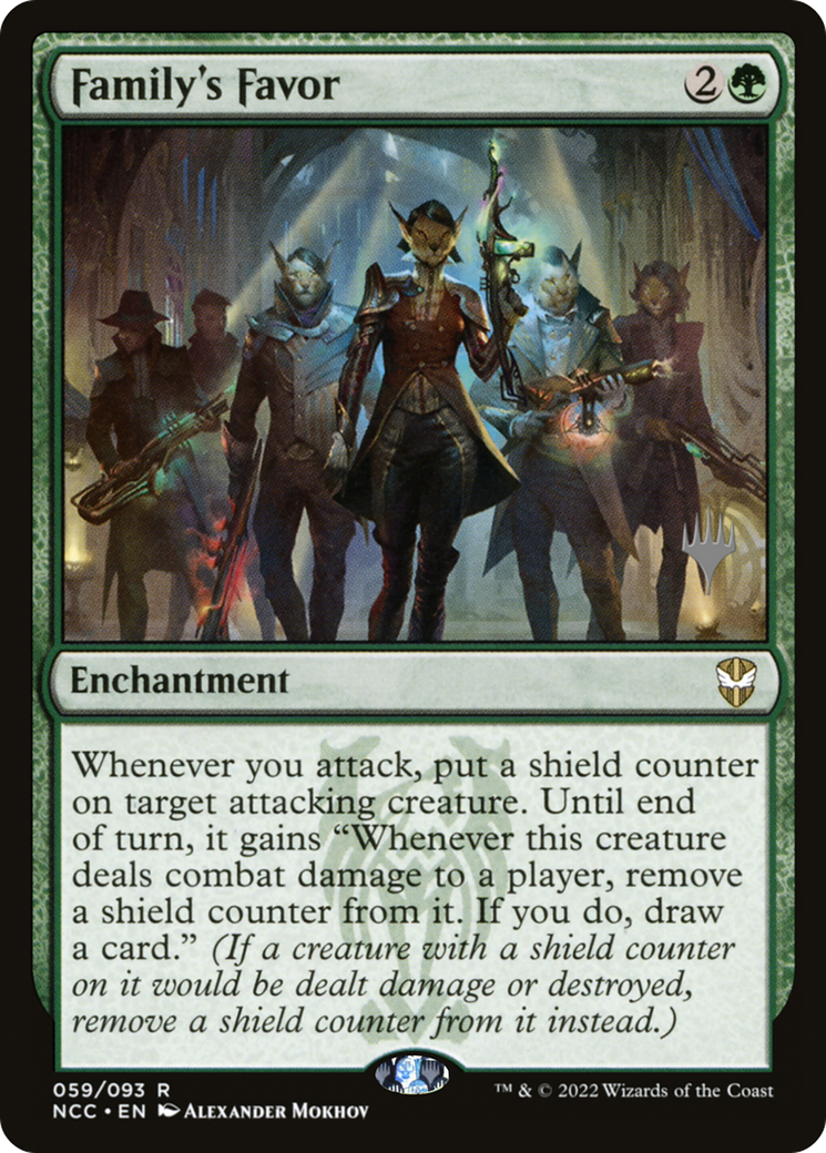 Family's Favor (PNCC-59P) - New Capenna Commander Promos Foil