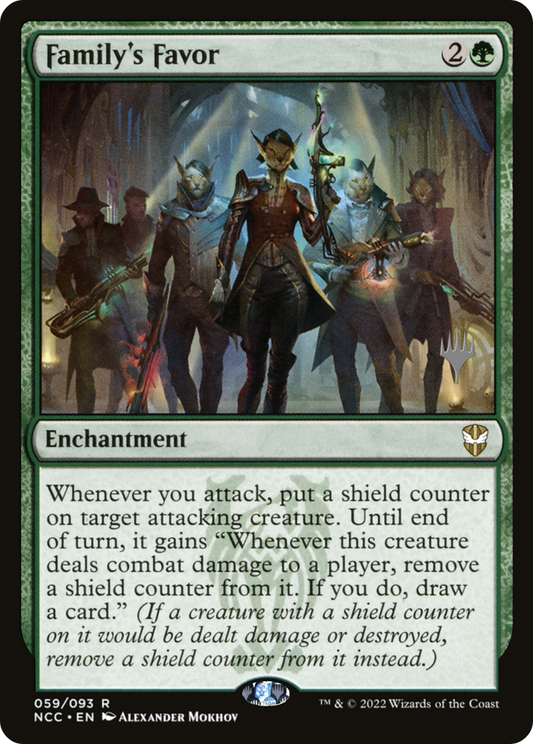 Family's Favor (PNCC-59P) - New Capenna Commander Promos Foil