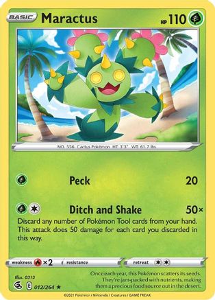 Maractus 12/264 - Fusion Strike Reverse Holofoil