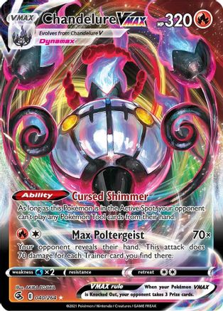 Chandelure VMAX 40/264 - Fusion Strike Holofoil