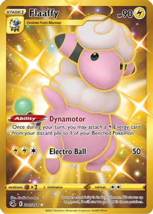 Flaaffy (Secret) 280/264 - SWSH08 Fusion Strike Holofoil - Secret Rare