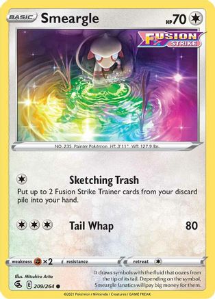 Smeargle 209/264 - Fusion Strike