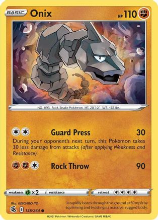 Onix 138/264 - Fusion Strike