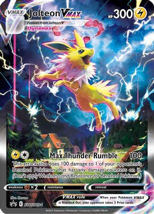 Jolteon VMAX SWSH184 - SWSH Sword & Shield Promo Cards Holofoil - Promo