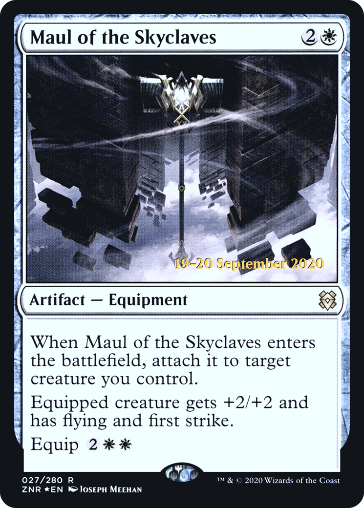 Maul of the Skyclaves (PRE-27S) - Zendikar Rising Promos (Prerelease) Foil