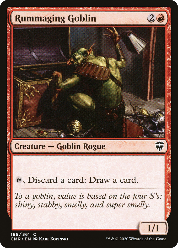 Rummaging Goblin (CMR-198) - Commander Legends