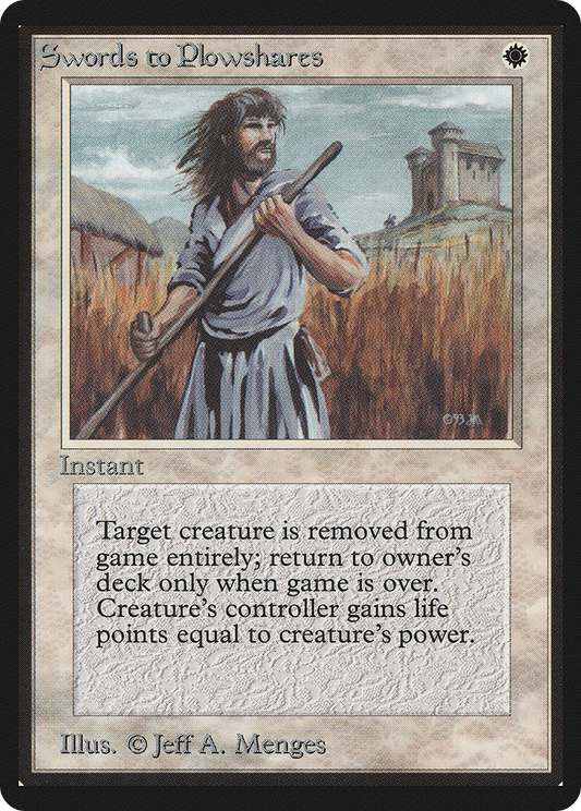 Swords to Plowshares (LEB-041) - Limited Edition Beta