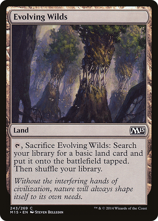 Evolving Wilds (M15-243) - Magic 2015