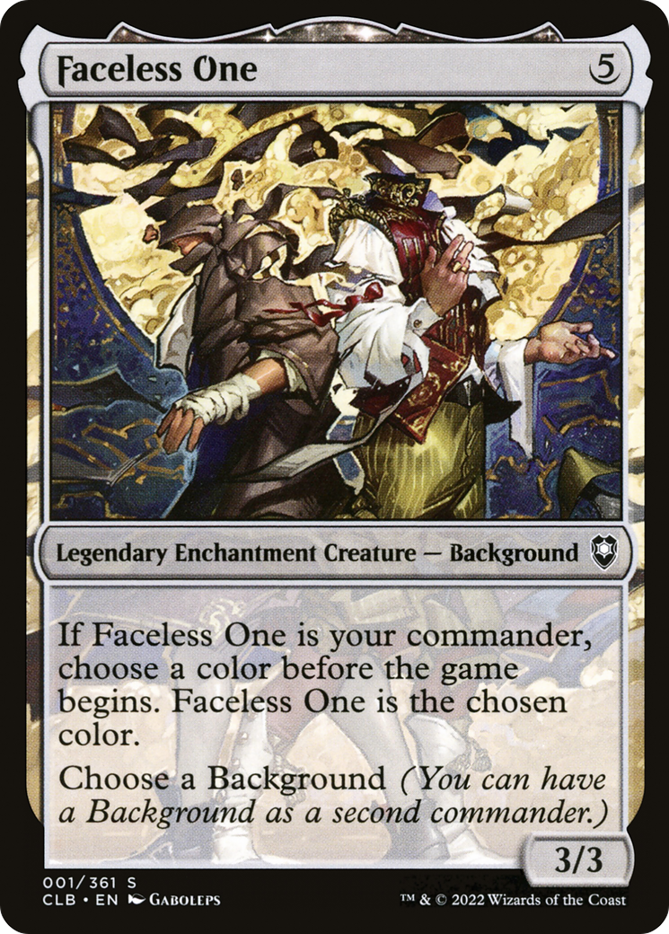 Faceless One (CLB-001) - Commander Legends: Battle for Baldur's Gate