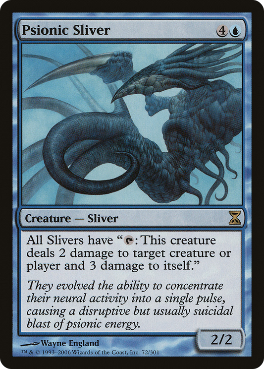 Psionic Sliver (TSP-072) - Time Spiral Foil