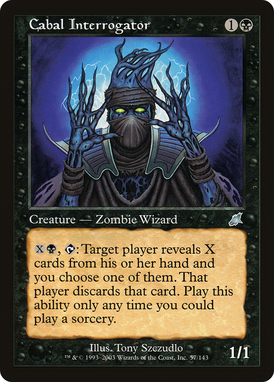Cabal Interrogator (SCG-057) - Scourge Foil
