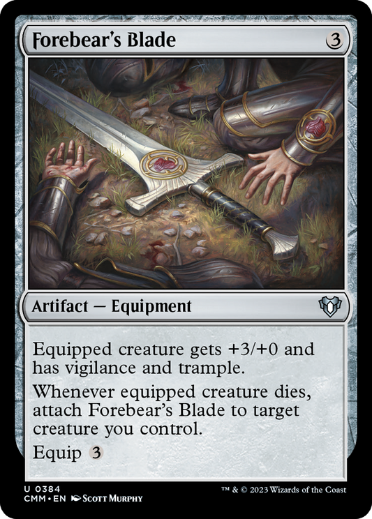 Forebear's Blade (CMM-384) - Commander Masters