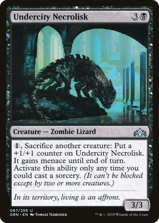 Undercity Necrolisk (GRN-087) - Guilds of Ravnica