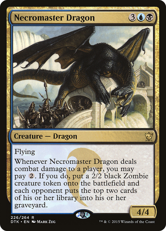 Necromaster Dragon (DTK-226) - Dragons of Tarkir