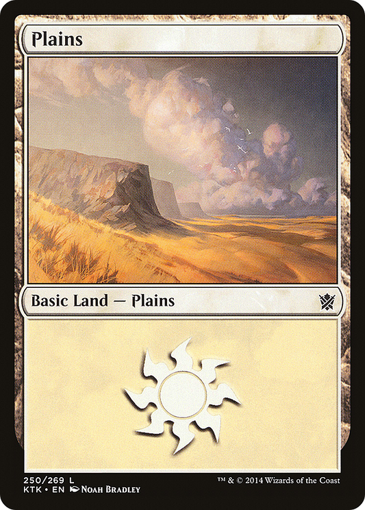 Plains (KTK-250) - Khans of Tarkir Foil