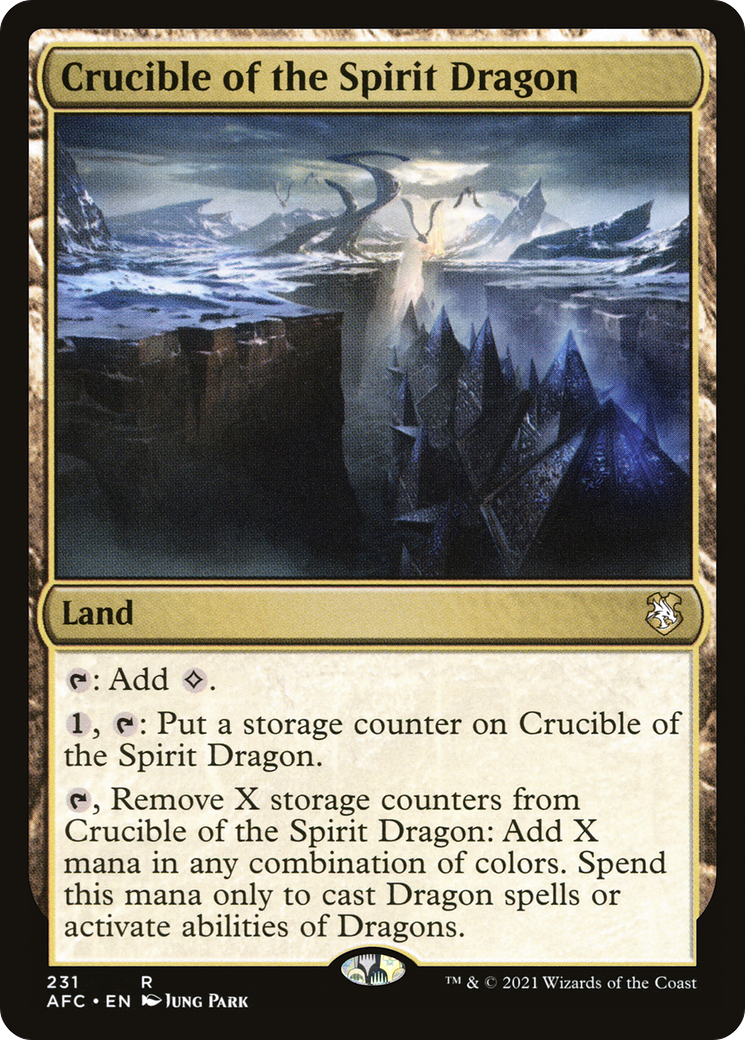 Crucible of the Spirit Dragon (AFC-231) - Forgotten Realms Commander