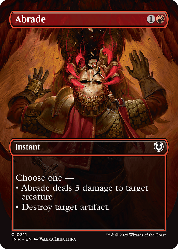 Abrade  (Borderless)(INR-311) - Innistrad Remastered