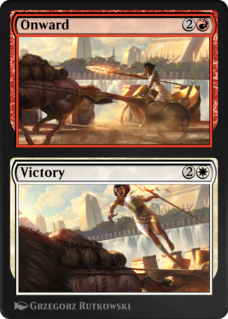 Onward // Victory (AKR-250) - Amonkhet Remastered