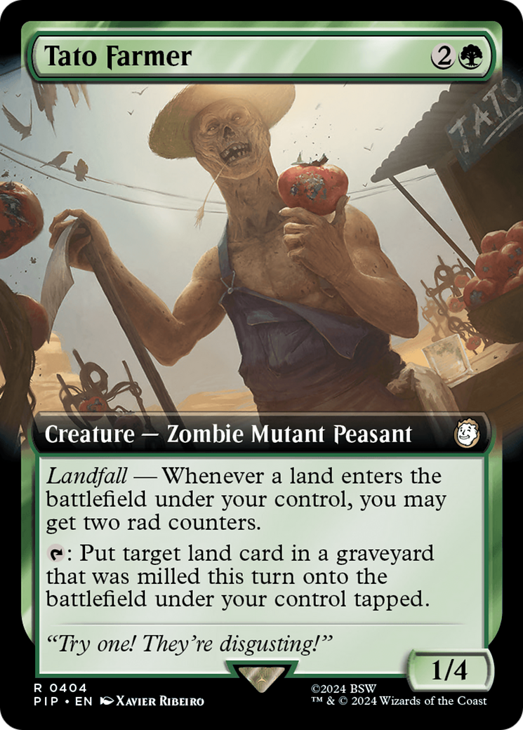 Tato Farmer (PIP-404) - Fallout: (Extended Art) Foil