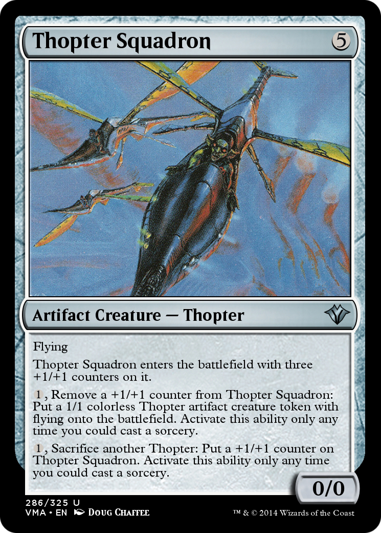 Thopter Squadron (VMA-286) - Vintage Masters Foil