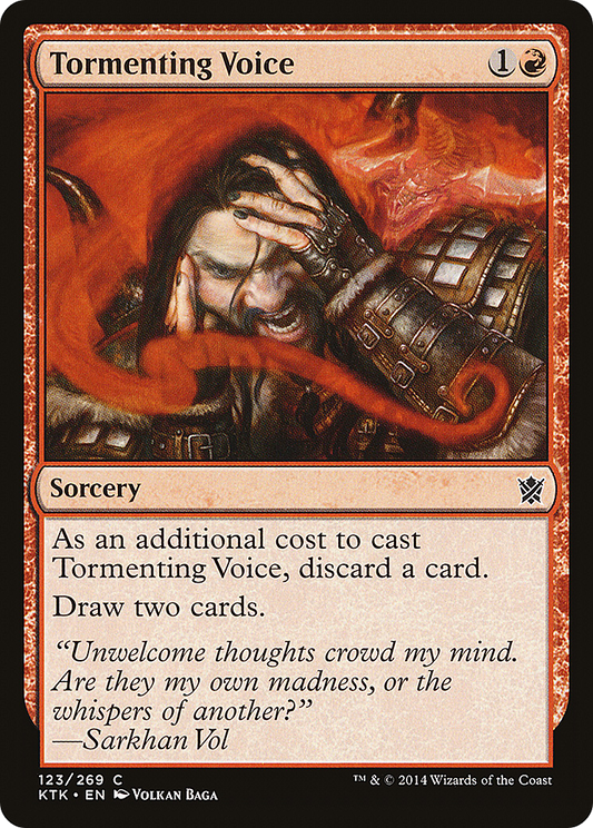 Tormenting Voice (KTK-123) - Khans of Tarkir