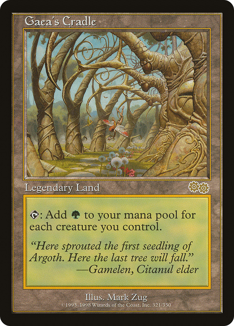 Gaea's Cradle (USG-321) - Urza's Saga