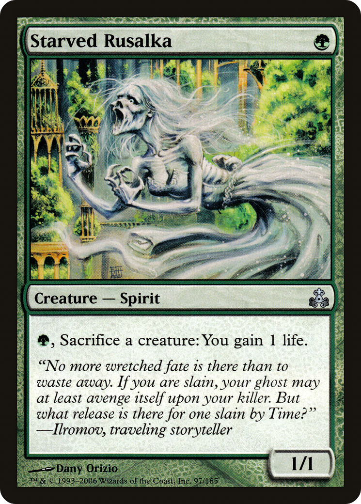 Starved Rusalka (GPT-097) - Guildpact Foil