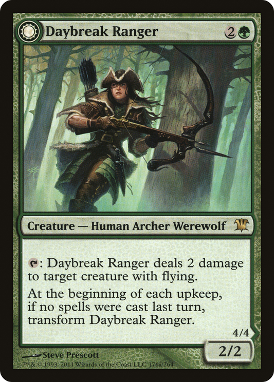 Daybreak Ranger // Nightfall Predator (ISD-176) - Innistrad: (Double Faced Transform)