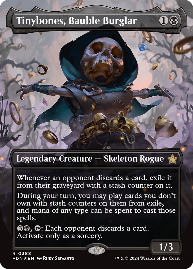 Tinybones, Bauble Burglar (FDN-388) - Foundations (Borderless) Foil