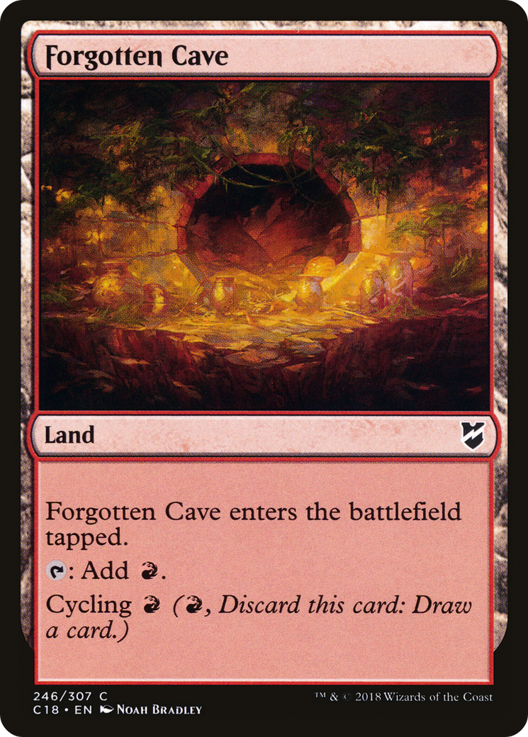 Forgotten Cave (C18-246) - Commander 2018