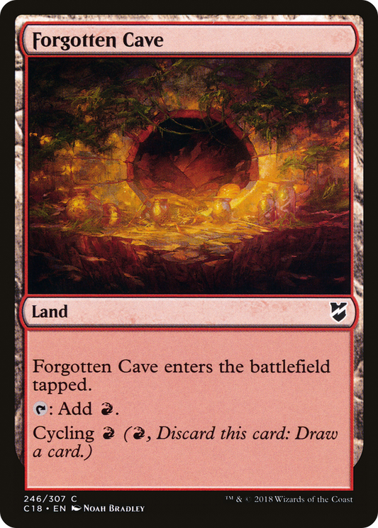 Forgotten Cave (C18-246) - Commander 2018