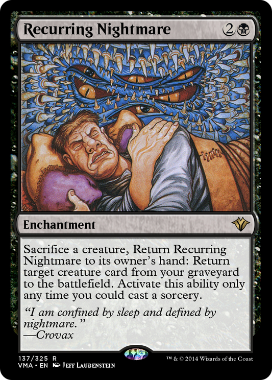 Recurring Nightmare (VMA-137) - Vintage Masters Foil