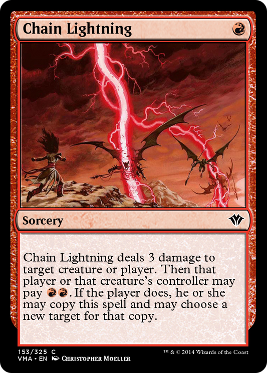 Chain Lightning (VMA-153) - Vintage Masters Foil