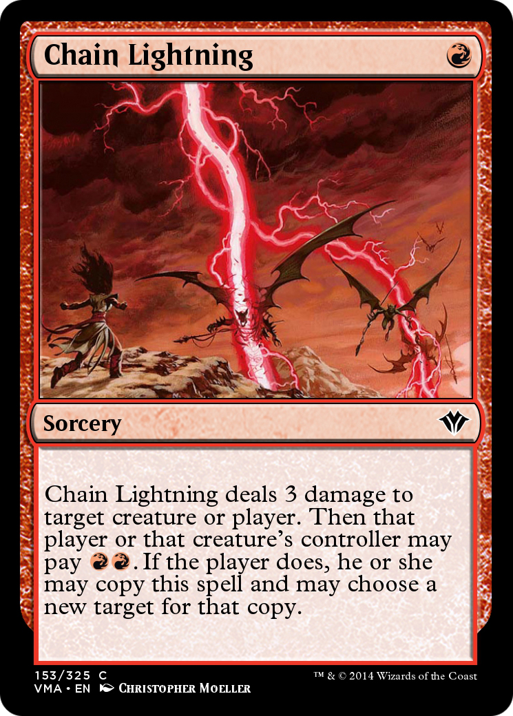 Chain Lightning (VMA-153) - Vintage Masters