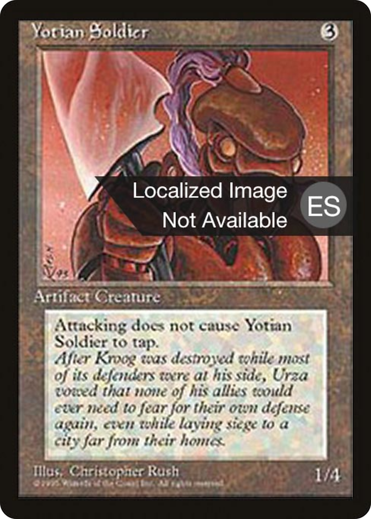 Yotian Soldier (4BB-360) - Fourth Edition Foreign Black Border