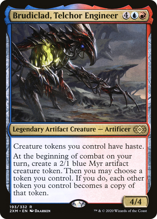 Brudiclad, Telchor Engineer (2XM-193) - Double Masters Foil