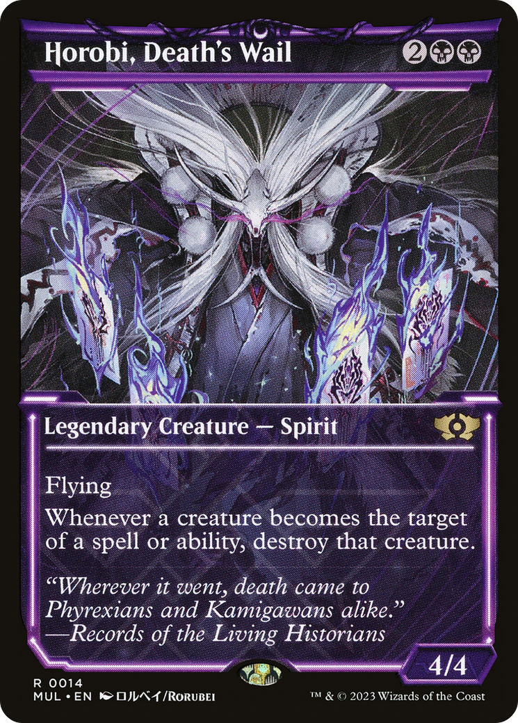 Horobi, Death's Wail (MUL-014) - Multiverse Legends: (Showcase) Foil