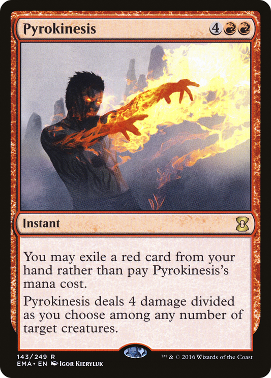 Pyrokinesis (EMA-143) - Eternal Masters