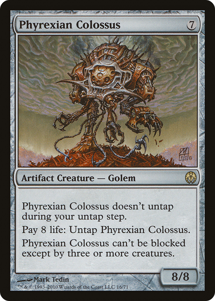 Phyrexian Colossus (DDE-016) - Duel Decks: Phyrexia vs. the Coalition