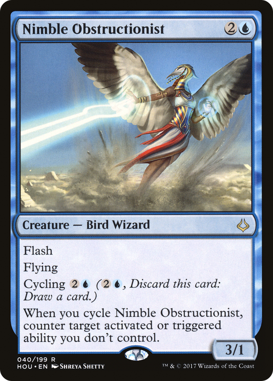 Nimble Obstructionist (HOU-040) - Hour of Devastation