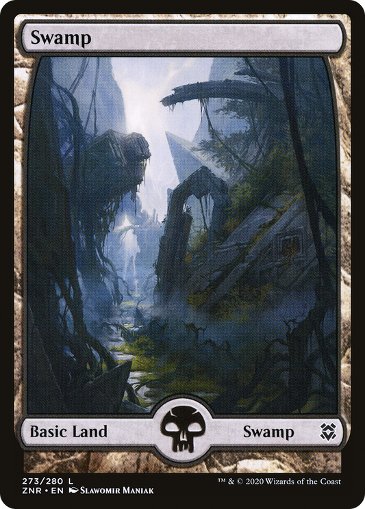 Swamp (ZNR-273) - Zendikar Rising: (Full Art) Foil